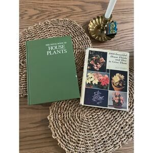 Vintage 1970s Houseplant Books Set Of 2 Vintage Gardening Books Hardcover